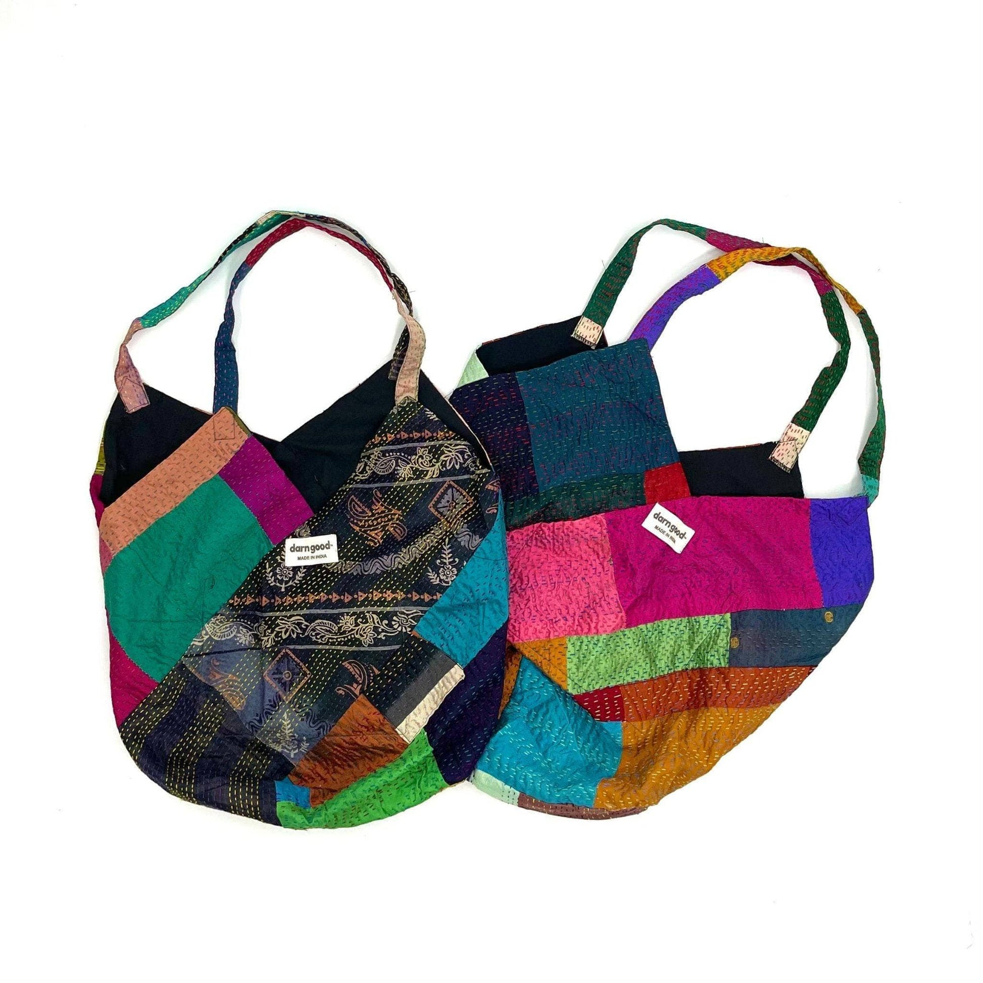 Samosa Kantha Stitch Bag - view 3