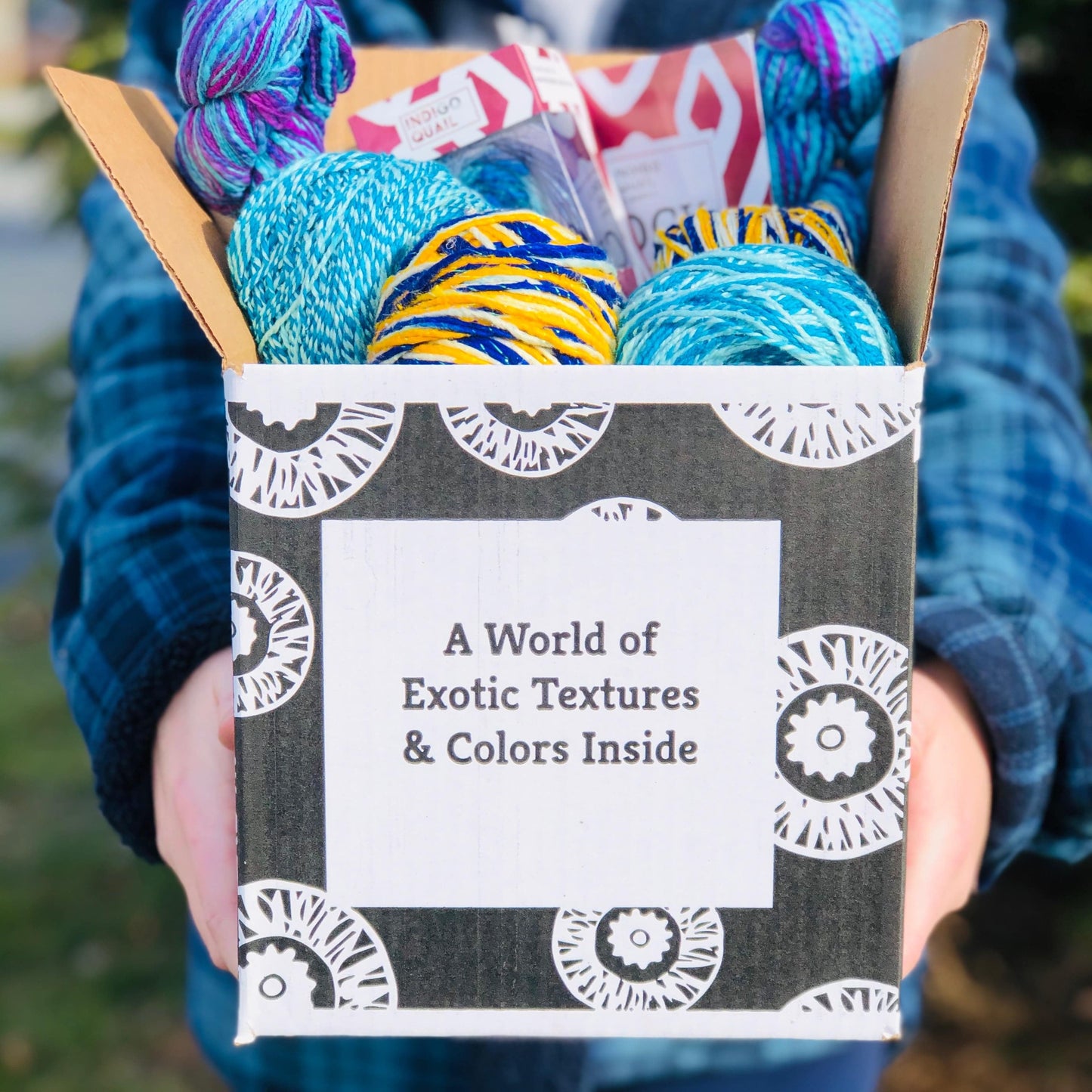Editor's Mystery Yarn Box - view 2