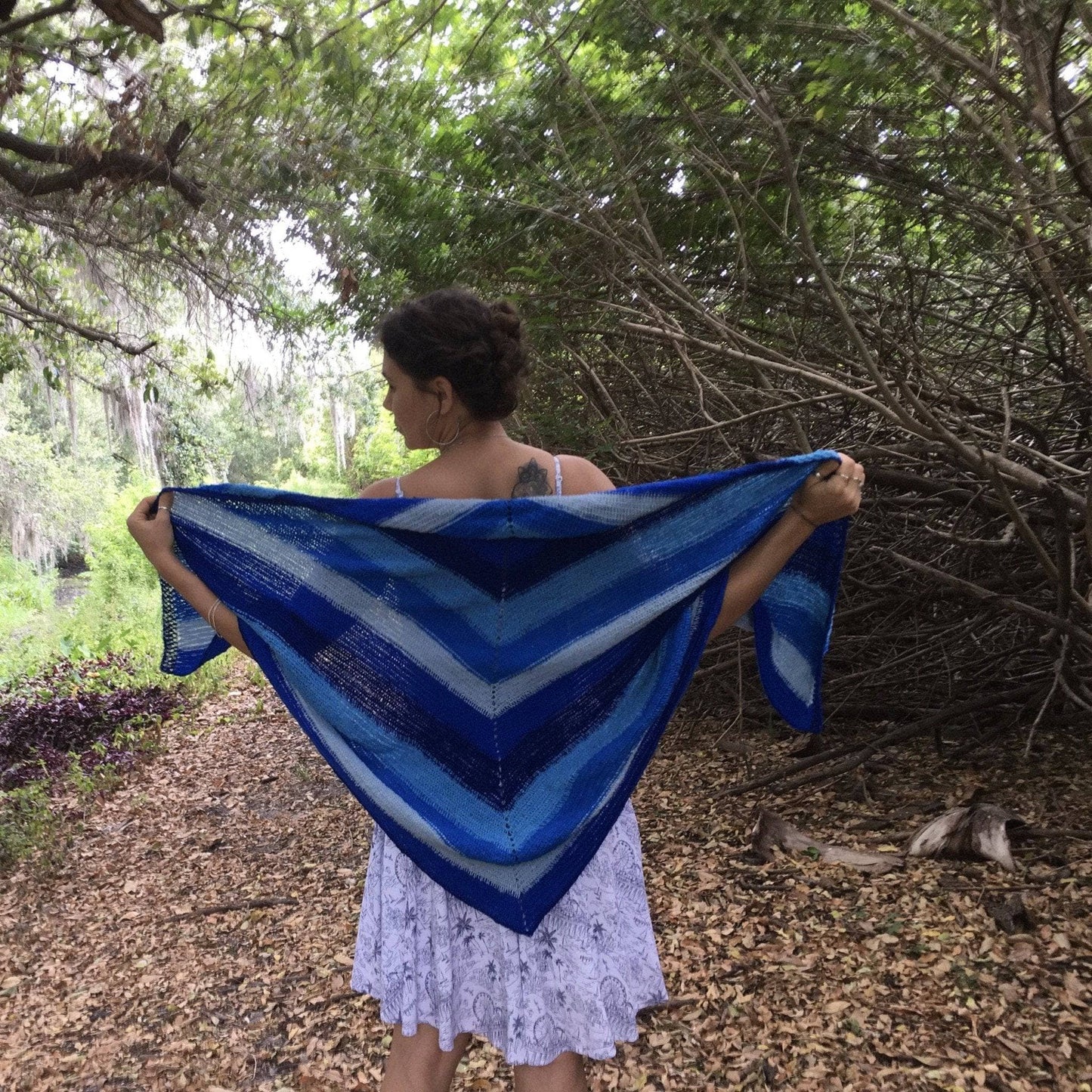 I'm Feeling Plucky Shawl Pattern - view 5