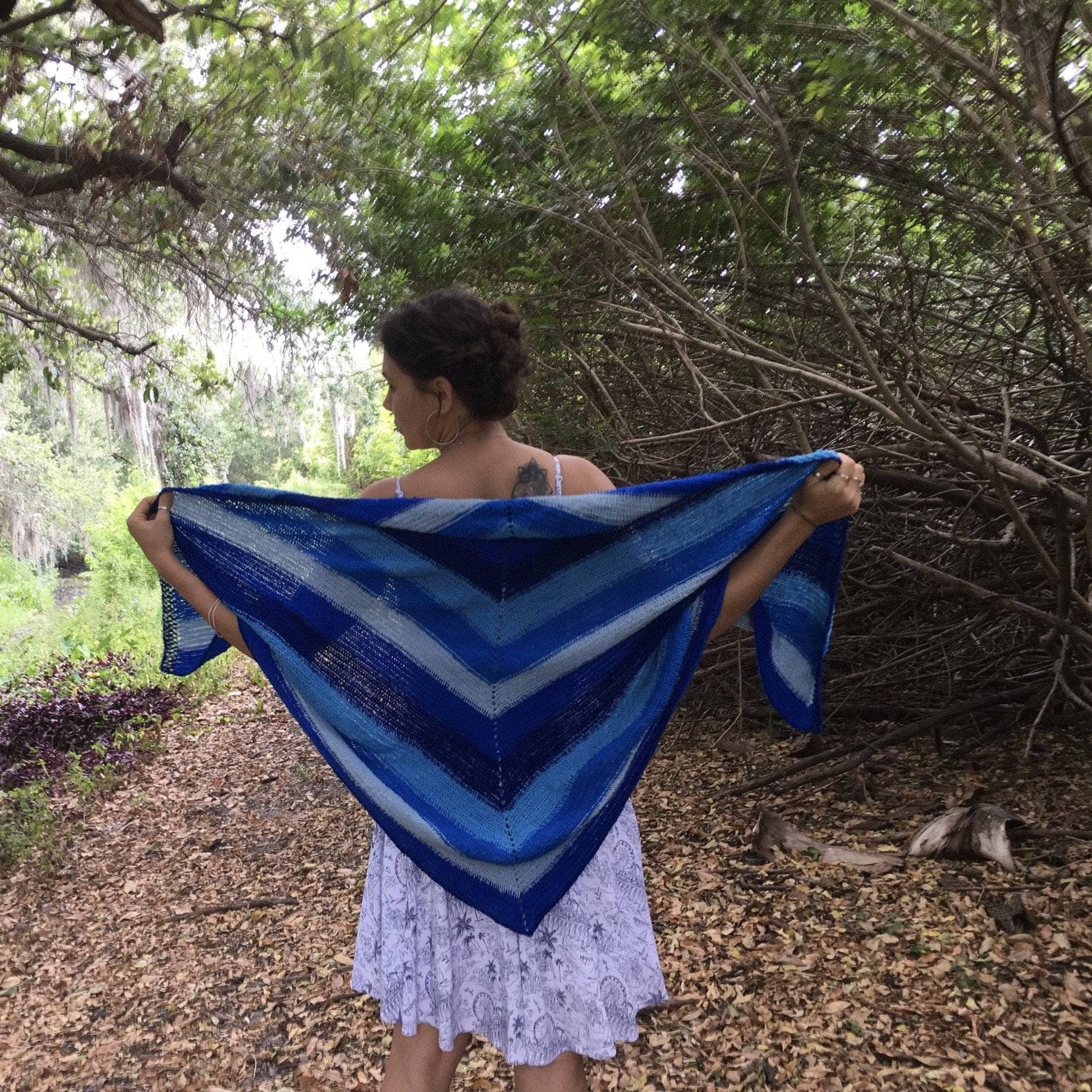 I'm Feeling Plucky Shawl Pattern - view 5