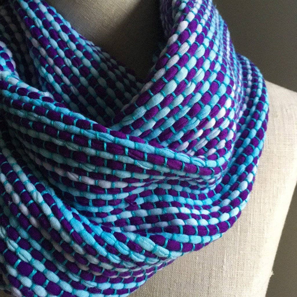 UV Stripes T-Shirt Scarf Weaving Pattern - view 2