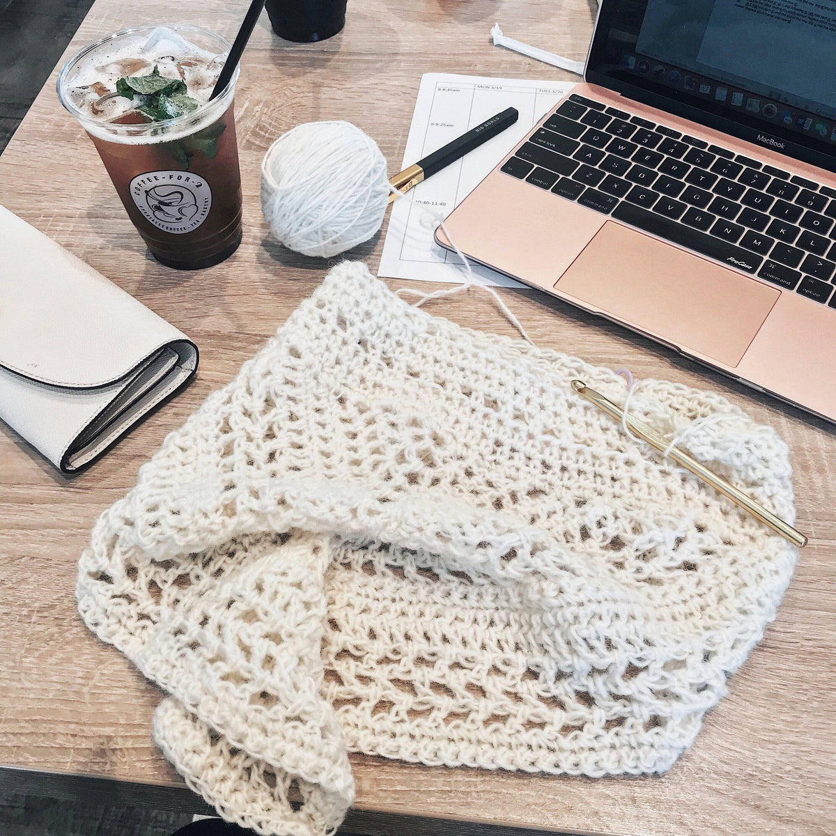 The Calla Cowl Bandana Crochet Kit - view 4