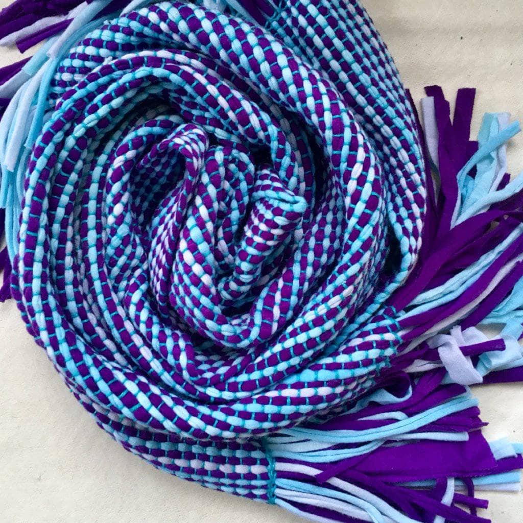 UV Stripes T-Shirt Scarf Weaving Pattern - view 3