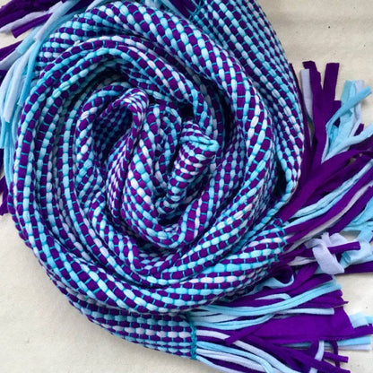UV Stripes T-Shirt Scarf Weaving Pattern - view 3