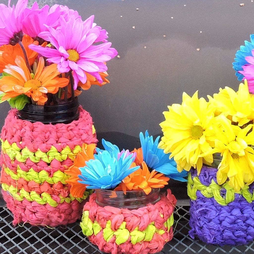Jar Cozies Crochet Pattern