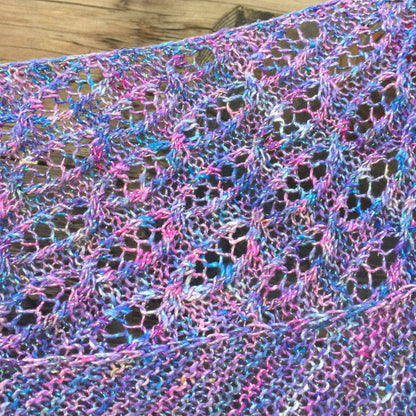 Joyous Mermaid Shawl Knitting Pattern - view 2