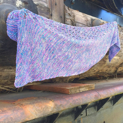 Joyous Mermaid Shawl Knitting Pattern - view 3