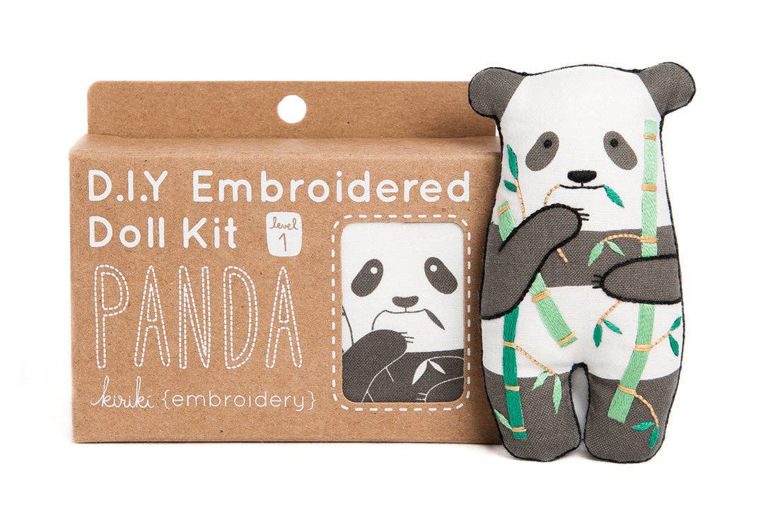 Panda Embroidery Kit - view 2