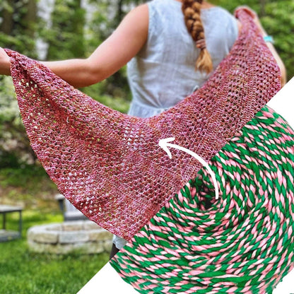 A Walk in the Garden Shawl Crochet Kit - view 15