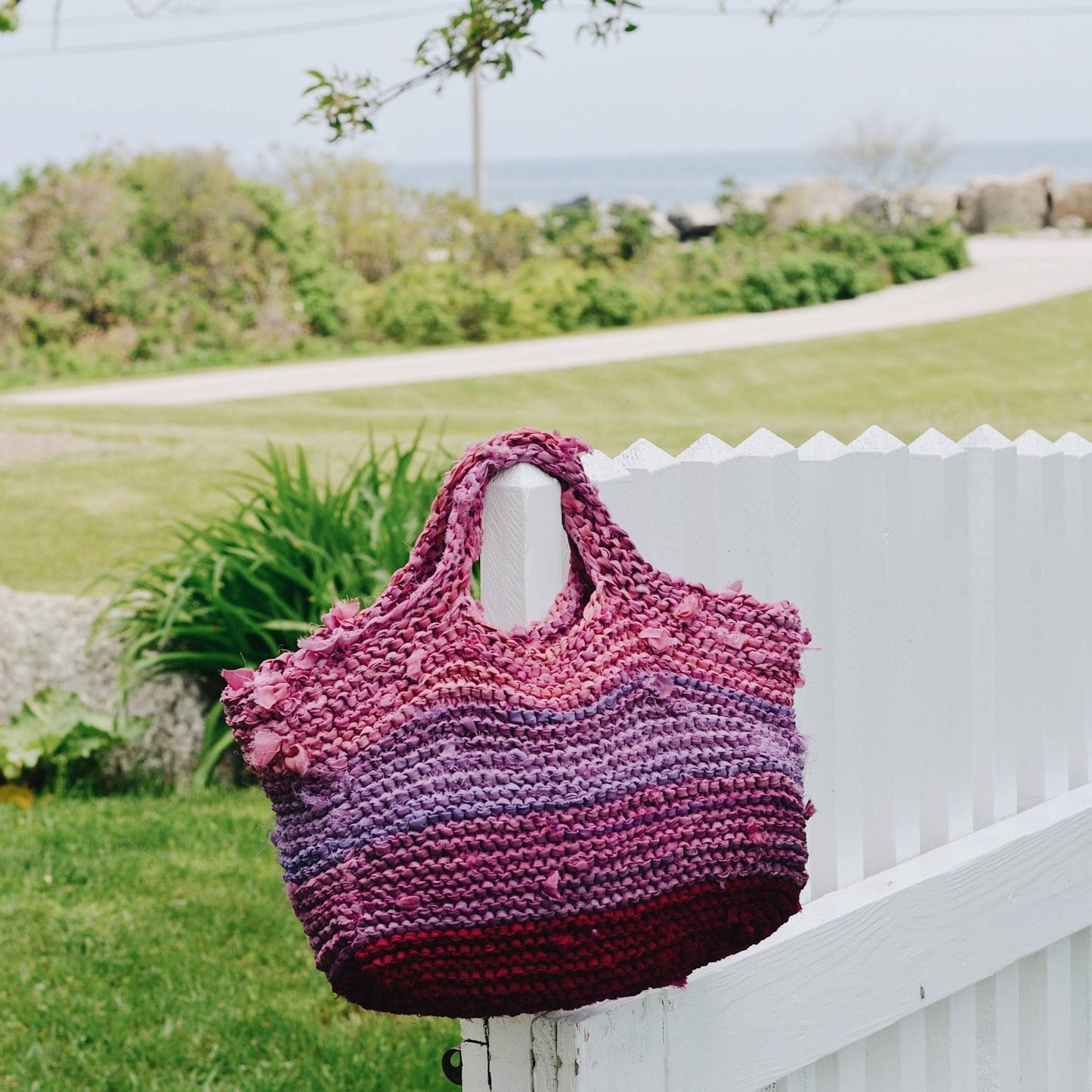 Easy Market Tote Crochet Kit or Knitting Kit - view 11