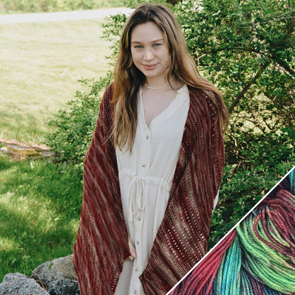 The Madeleine Shawl Knit-A-Long Kit - view 11