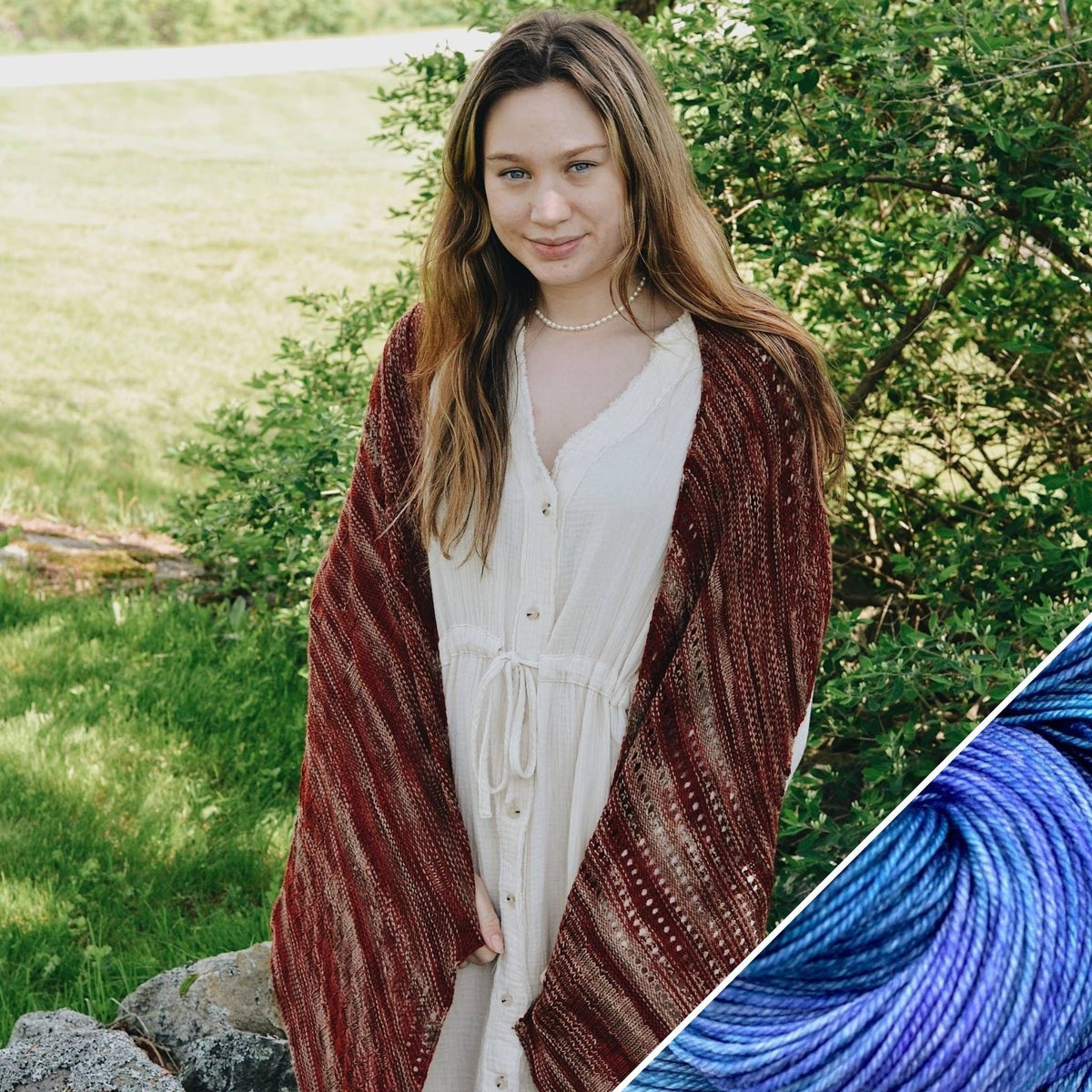 The Madeleine Shawl Knit-A-Long Kit - view 13