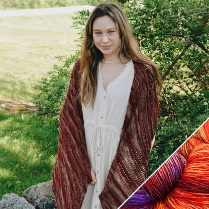 The Madeleine Shawl Knit-A-Long Kit - view 14
