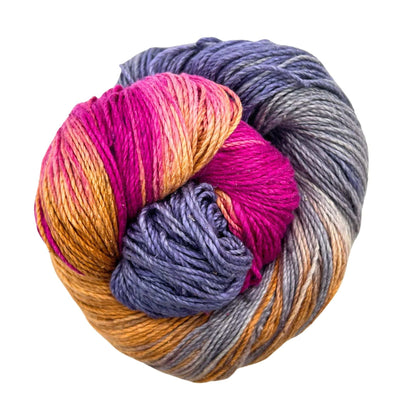 Lace Weight 100% Recycled Silk Yarn - view 2