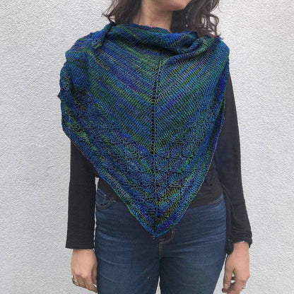 Lace Weight Silk Shawl Knitting Kit - view 8