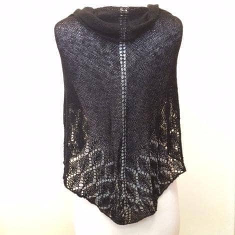 Lace Weight Silk Shawl Knitting Pattern - view 6