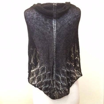 Lace Weight Silk Shawl Knitting Pattern - view 6