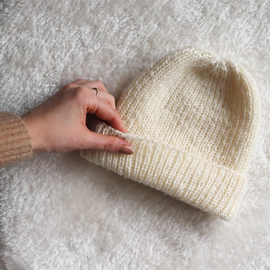 Laredo Ribbed Hat Knitting Pattern