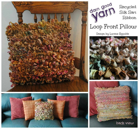 Loop Pillow Crochet Kit