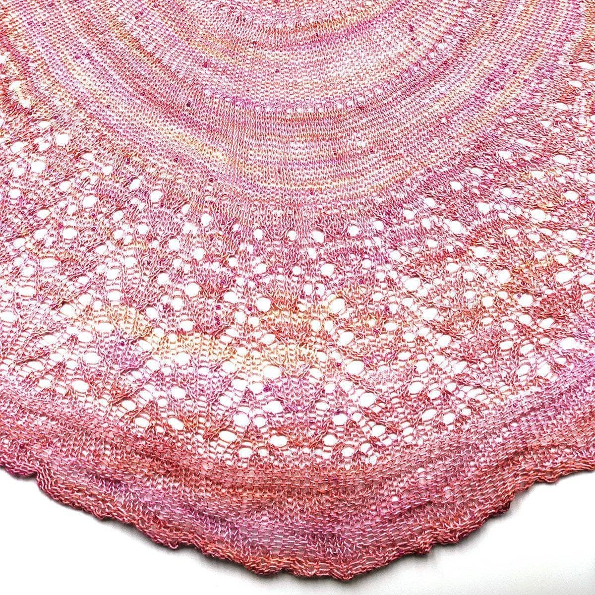 Lotus Lace Shawl Knit Kit - view 3
