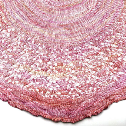 Lotus Lace Shawl Knit Kit - view 3