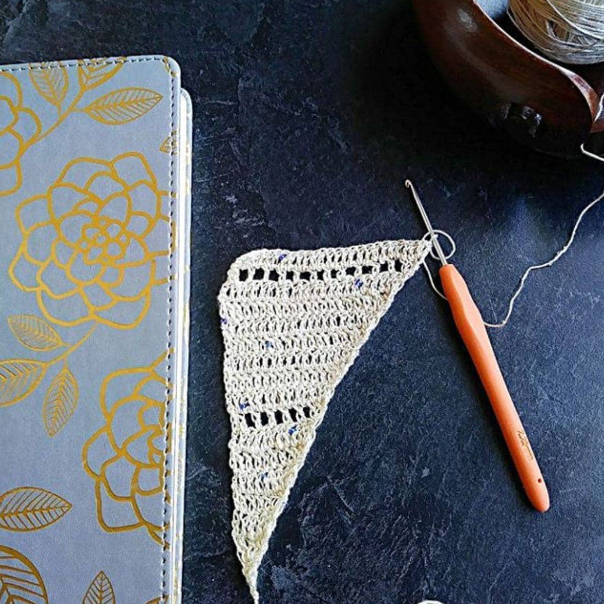 Lovelace Crochet Shawl Pattern - view 2