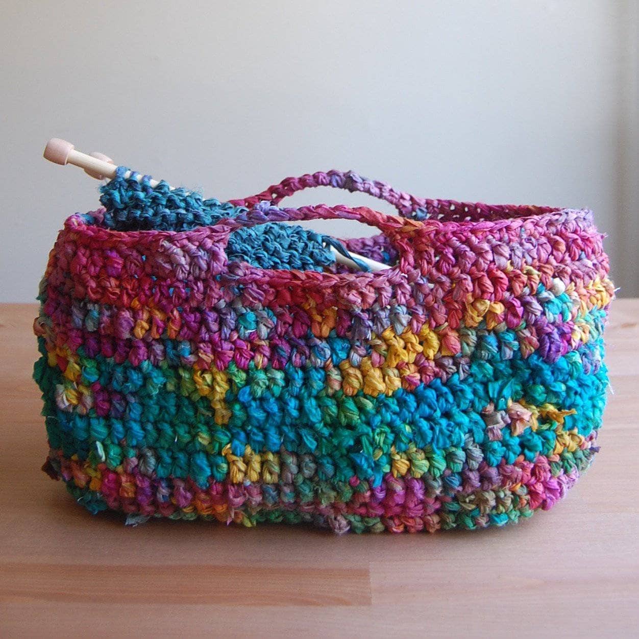 Market Tote Pattern - view 3