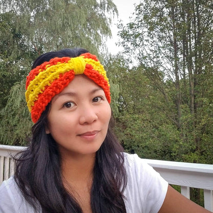 Mexicali Dreams Winter Headband Crochet Pattern - view 3