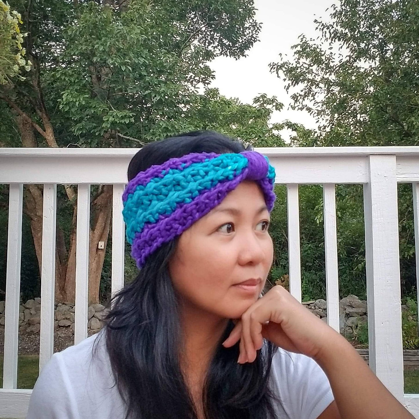 Mexicali Dreams Winter Headband Crochet Pattern - view 4