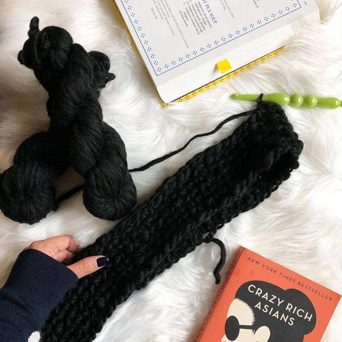 Midnight Scarf Crochet Kit - view 3