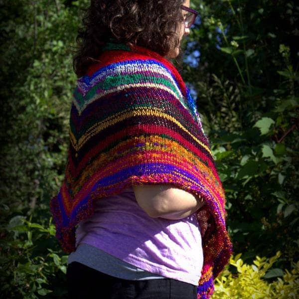 Moment of Zen Shawl Knitting Pattern - view 3