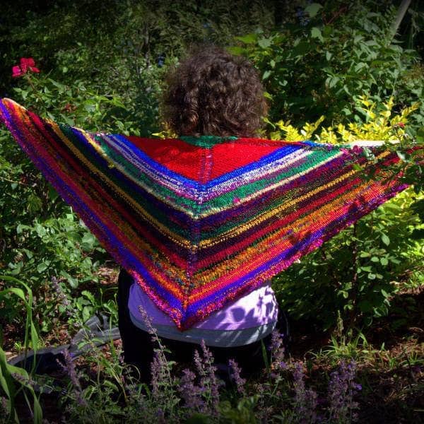 Moment of Zen Shawl Knitting Pattern - view 6