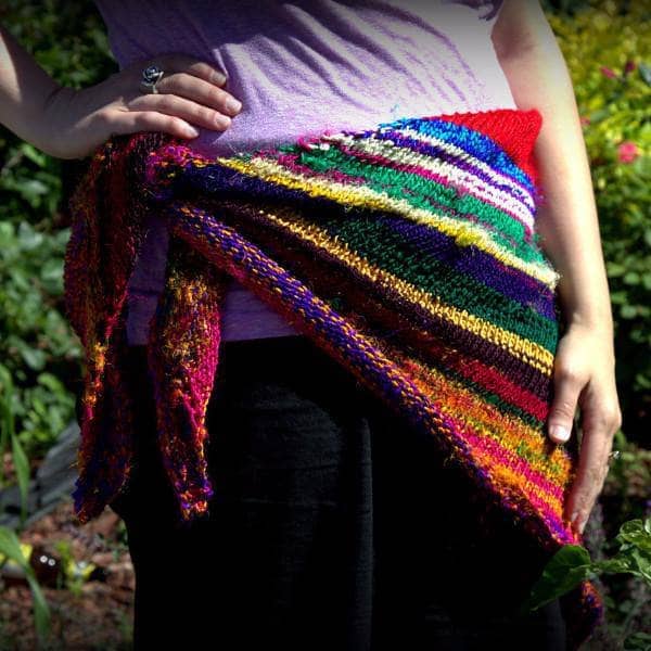 Moment of Zen Shawl Knitting Pattern - view 4