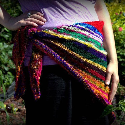 Moment of Zen Shawl Knitting Pattern - view 4