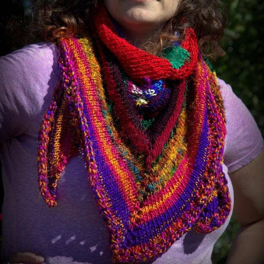 Moment of Zen Shawl Knitting Pattern - view 2
