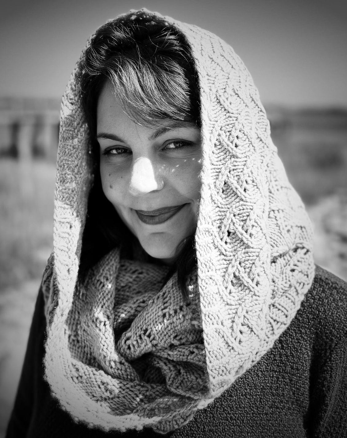 Adrastea Infinity Snood Knit Pattern - view 3