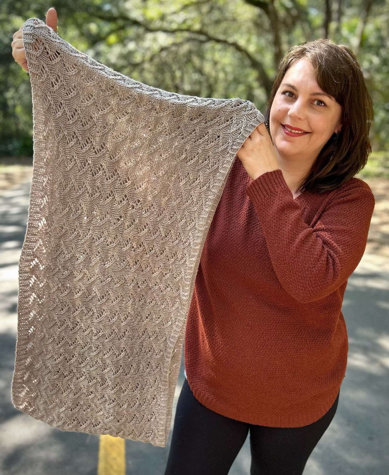 Adrastea Infinity Snood Knit Pattern - view 4