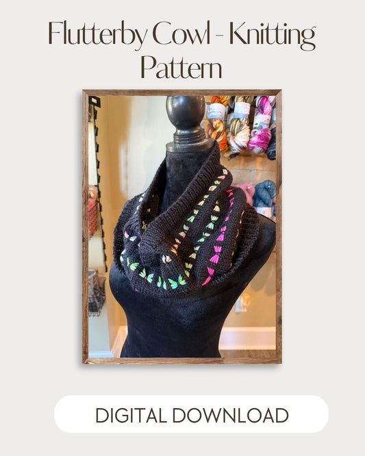 Flutterby Cowl Digital Knitting Pattern