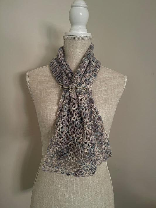 French Scarf Crochet Pattern - view 2