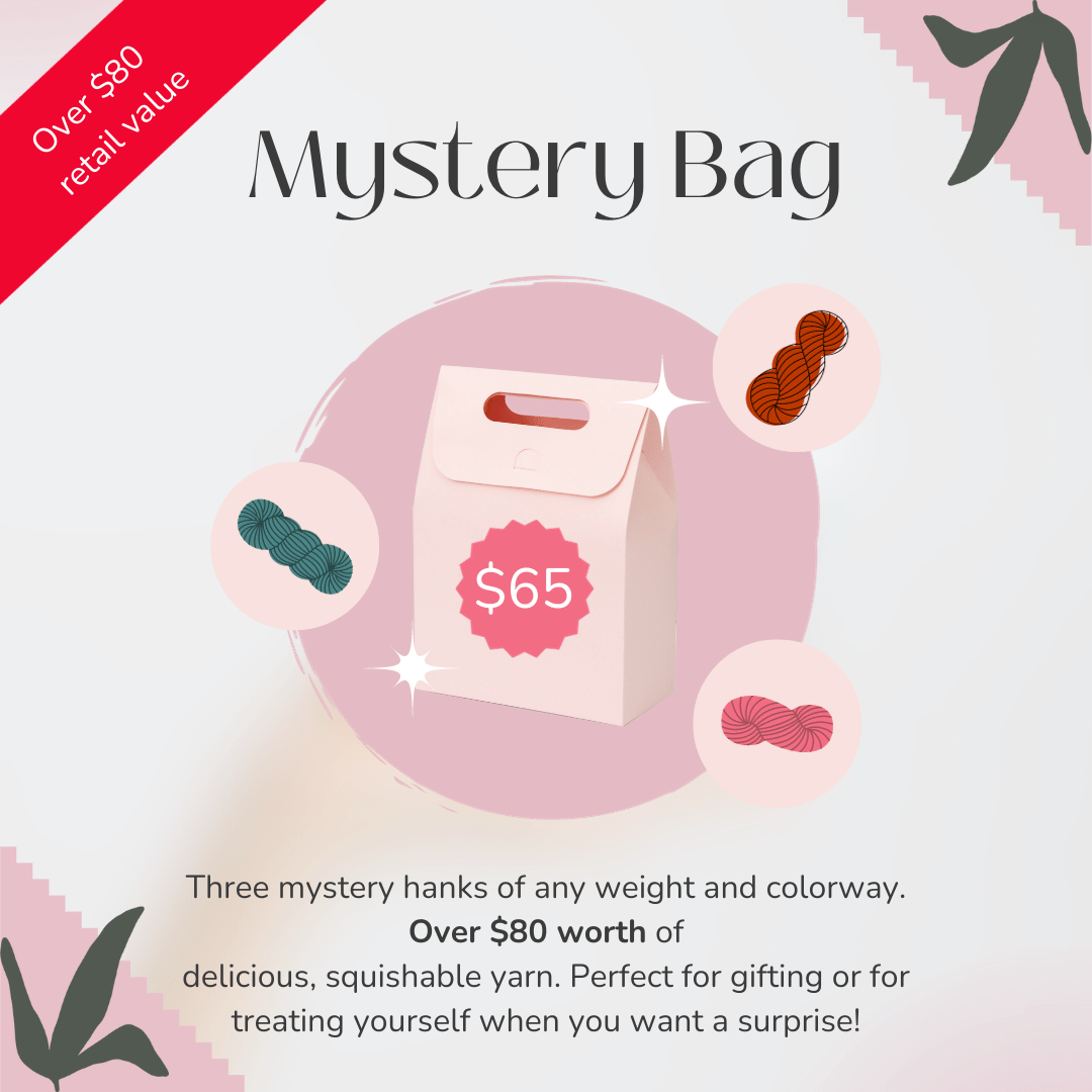 Mystery Bag — 3 Skeins of Yarn