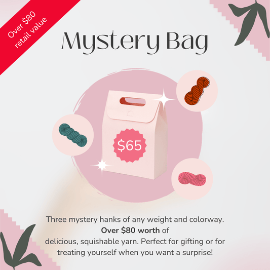 Mystery Bag — 3 Skeins of Yarn