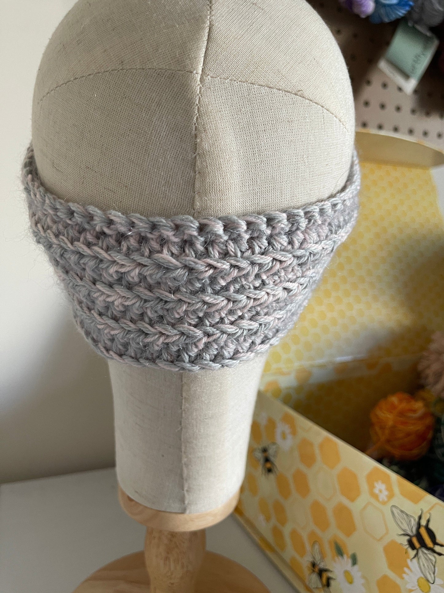 Ridge Twist Headband Crochet Pattern - view 7