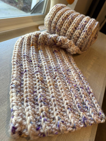 Sunday Stroll Crochet Scarf - view 3