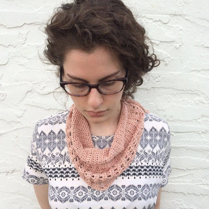 Naturally Dyed Lemongrass Scarf Crochet Kit - view 2