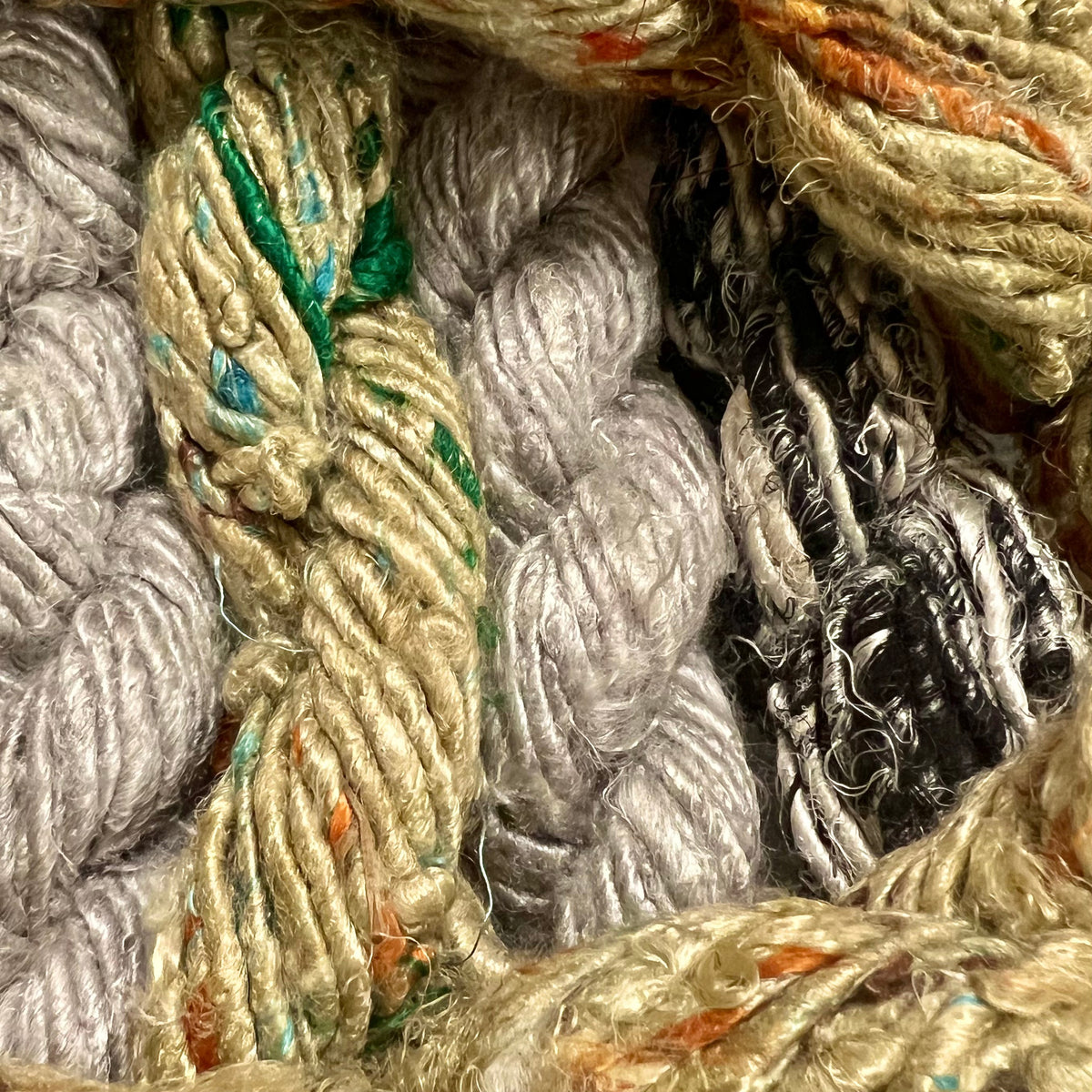 Mystery Hank of Banana Fiber Yarn - view 2