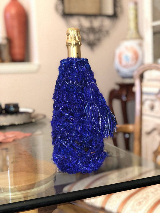 New Year's Eve Bottle Cover Crochet Pattern - view 2