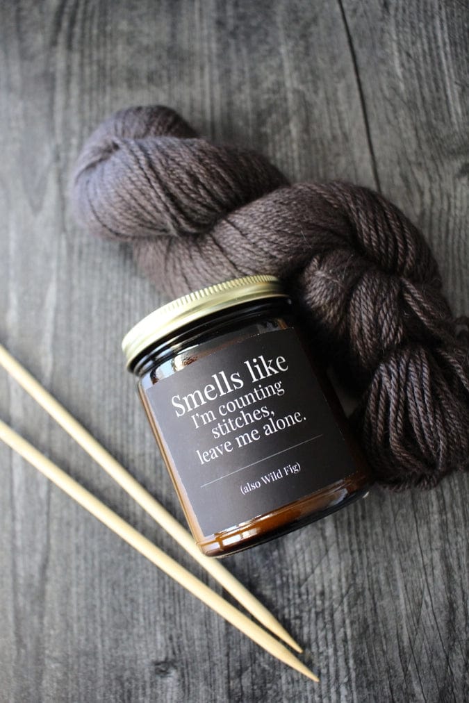 Hand-Poured Coconut Soy Wax Candles for Knitters - view 16