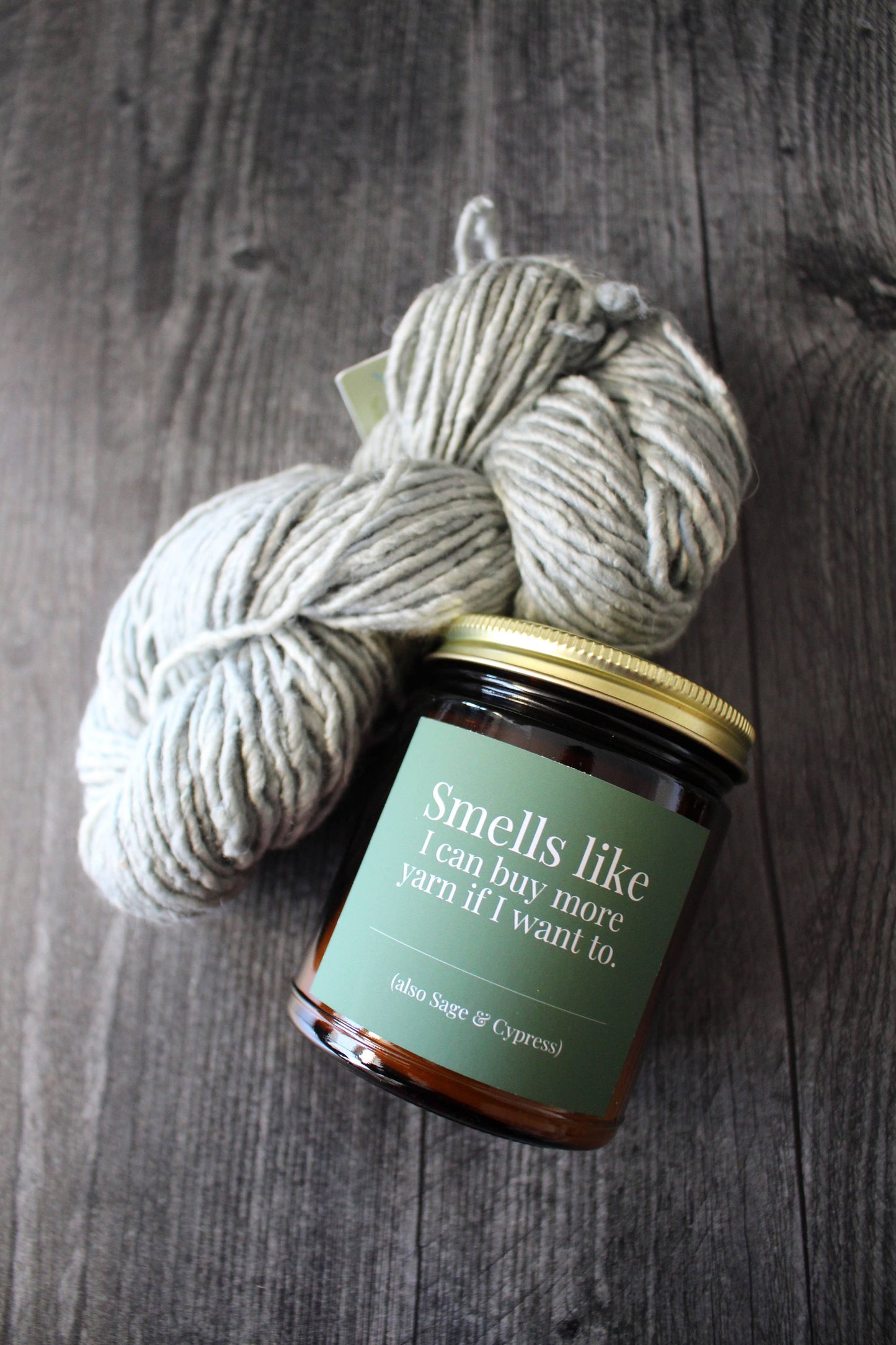 Hand-Poured Coconut Soy Wax Candles for Knitters - view 7