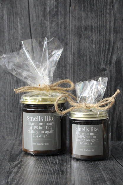 Hand-Poured Coconut Soy Wax Candles for Knitters - view 12