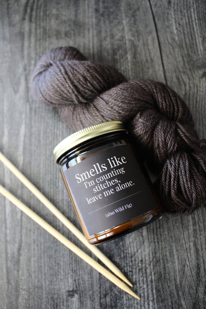 Hand-Poured Coconut Soy Wax Candles for Knitters - view 14